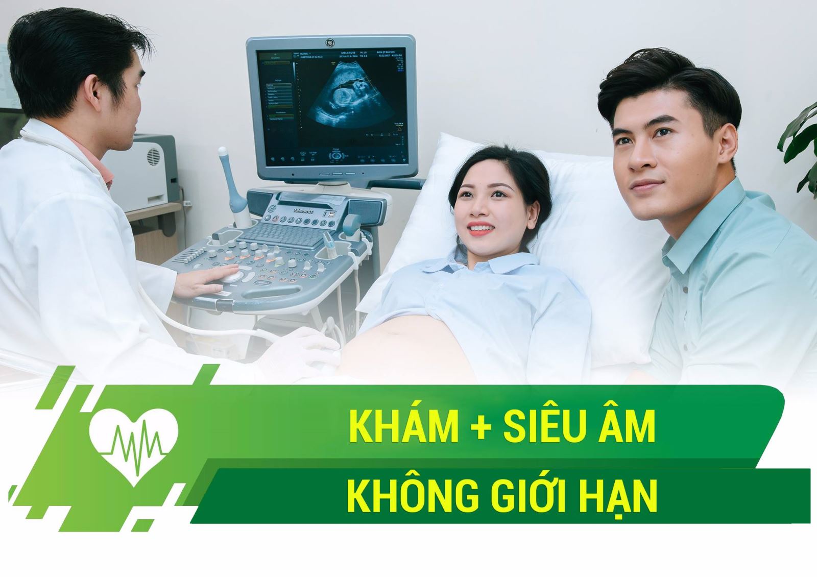 ưu đãi thai sản tháng 8: Khám và siêu âm thai miễn phí không giới hạn