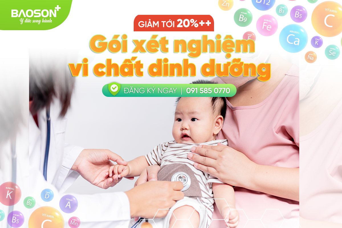 Xét nghiệm vi chất dinh dưỡng