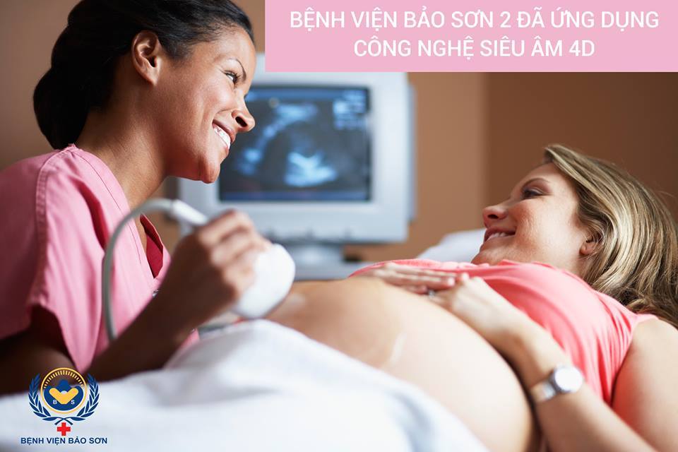 BV Bảo Sơn áp dụng công nghệ siêu âm màu 4D