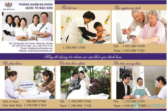 Voucher khám sức khỏe tại Phòng khám Đa khoa Bảo Sơn - Chỉ với 250.000đ được phiếu 500.000đ - 5