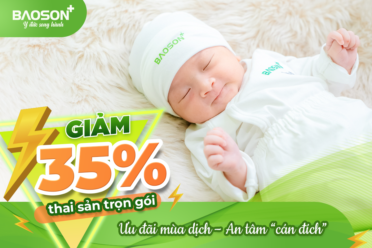 ưu đãi tháng 9 giảm 35% thai sản trọn gói