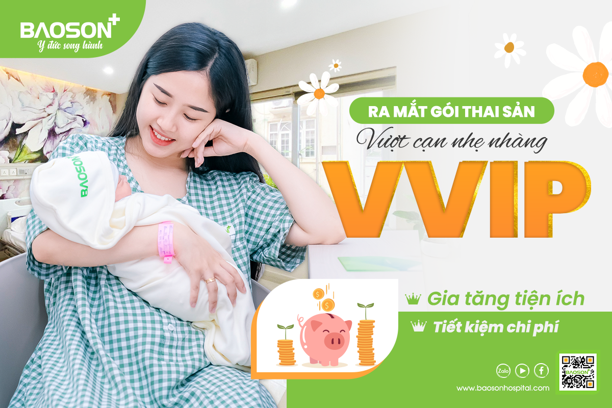 Gói thai sản VVIP với nhiều tiện ích vượt trội