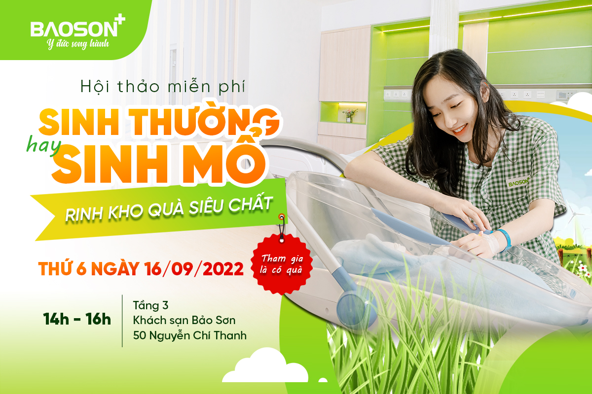 hội thảo thai sản tháng 9