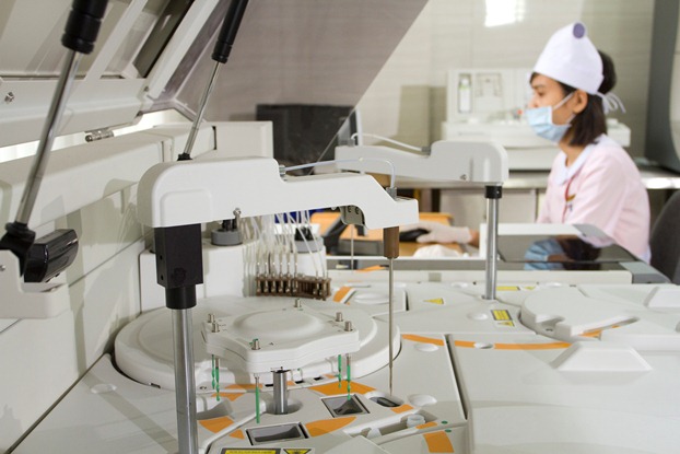 Hệ thống thiết bị xét nghiệm sinh hóa tại LAB trung tâm Bệnh viện đa khoa Bảo sơn 2