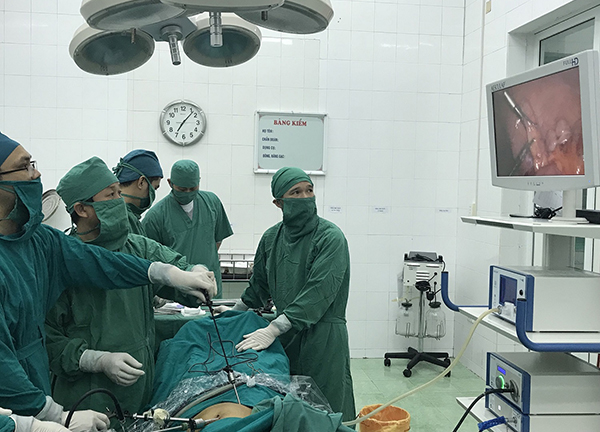 Phẫu thuật mổ nội soi cắt ruột thừa tại Bệnh Viện Đa Khoa Bảo Sơn