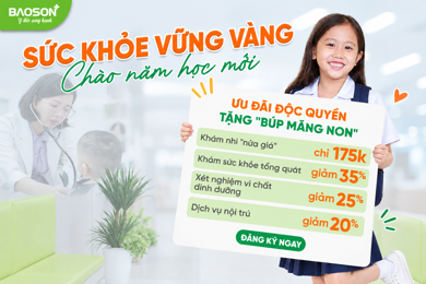 Back to school - Ưu đãi độc quyền dành tặng “búp măng non”