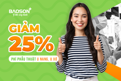 Ưu đãi đặc biệt dịch vụ Phụ khoa tháng 10: Phí phẫu thuật giảm 25%