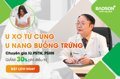 Ưu đãi Phụ khoa tháng 4: Bệnh viện Bảo Sơn khám miễn phí, giảm 30% chi phí phẫu thuật