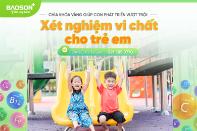 Gói xét nghiệm vi chất dinh dưỡng