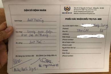 Giảm hơn 1 nửa khối u xơ 10 năm không cần phẫu thuật