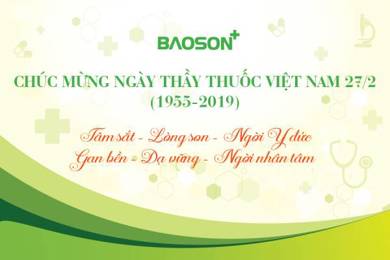 Chúc mừng Ngày Thầy thuốc Việt Nam 27/2