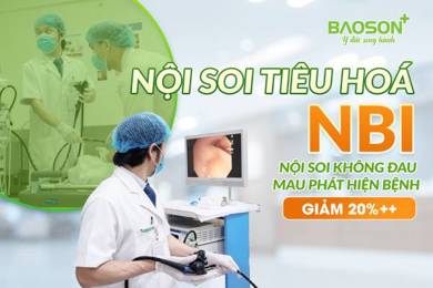 Ưu đãi cuối năm dành riêng khách hàng Nội soi tiêu hóa: Giảm 20%++ tặng kèm ăn nhẹ tại khách sạn