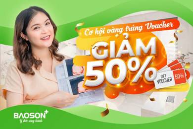 Cơ hội trúng voucher giảm 50% - Gói thai sản thấp kỷ lục chỉ từ 9 triệu