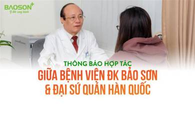 Bệnh viện Đa khoa Bảo Sơn hợp tác khám sức khỏe XKLĐ với Đại sứ quán Hàn Quốc.