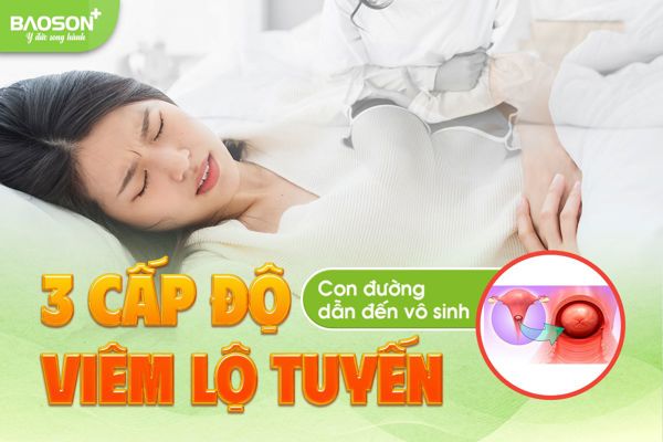 Dấu hiệu cảnh báo viêm lộ tuyến cổ tử cung qua 3 cấp độ bệnh