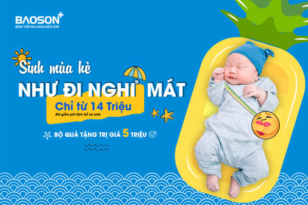 Đi sinh mùa hè như đi nghỉ mát, trọn gói chỉ từ 14 triệu (đã gồm phí làm hồ sơ sinh)