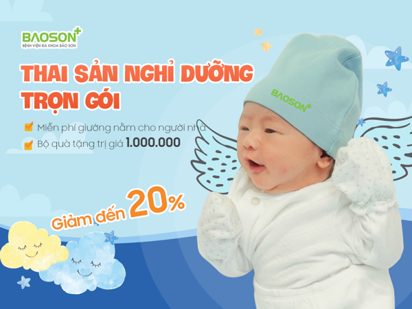 Ưu đãi đặc biệt tháng 11: Thai sản trọn gói “giảm sâu” tới 20%