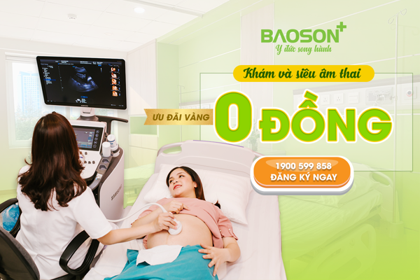 Ưu đãi đặc biệt: Khám và siêu âm thai 2D, 5D với chi phí 0 đồng