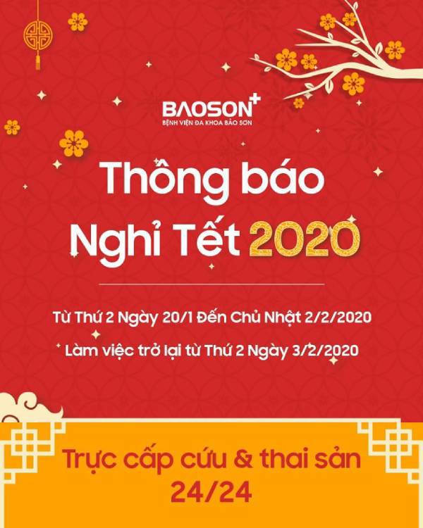 THÔNG BÁO LỊCH NGHỈ TẾT NGUYÊN ĐÁN 2020