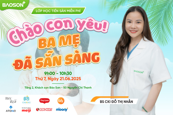 Chính thức mở đăng ký - Lớp học tiền sản 