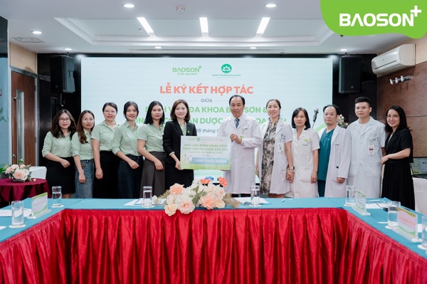 Bệnh viện Đa khoa Bảo Sơn ký kết hợp tác cùng Công ty Cổ phần Dược phẩm Hoa Linh